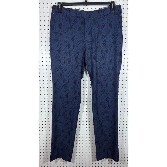 Peter Millar golf surge printed pants size 34x32 - Picture 1 of 12
